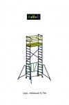 Nadbudowa rusztowania  z 3,7m do 5,7m COMPACT XS  o wymiarach 75 x 180 cm   Faraone  MODUŁ C