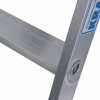 Drabina do mycia okien 2-elementowa ze stopniami KRAUSE  - zestaw wys. robocza 4,35m  842053