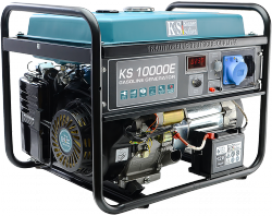 Agregat prądotwórczy benzyna-E K&amp;S KS10000E  230 V / 12 V 1-fazowy 8 kW 