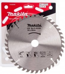 Tarcza tnąca HM Makita D-03349 165x20mm 40Z