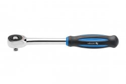 Grzechotka Hogert HT1R372 z obrotową rękojeścią 1/2"  60 zębów  CrMo