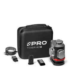 Laser akumulatorowy wieloliniowy 360° zielony PRO TYXER 4DG