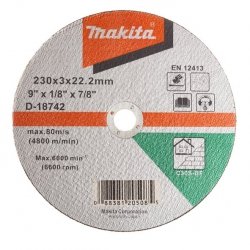 Tarcza tnąca do betonu Makita D-18742 230mm x 2.5mm