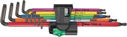 Multicolour 1 Zestaw kluczy trzpieniowych TORX®, długich, 9 części WERA | 05024480001