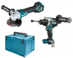 Zestaw combo Makita DLX2431 DGA513 + DDF486 