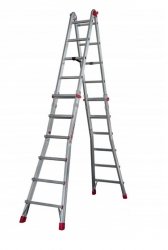 Drabina teleskopowa ze stabilizatorami SUPER TELES  Faraone TELES.T6S