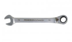 Klucz płasko-oczkowy z grzechotką Proxxon MicroSpeeder 12 mm PR23134 - z przełącznikiem 