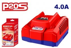 Ładowarka akumulatorów EMTOP EFCR20411E 20V P20S 4A