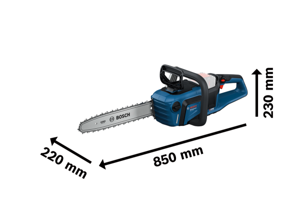 Akumulatorowa pilarka łańcuchowa Bosch Professional GKE 18V-40