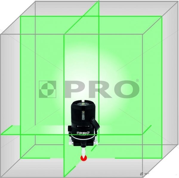 Laser krzyżowy zielony PRO X-Liner 4.1 G 