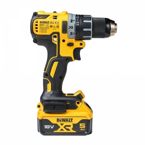 Akumulatorowa wiertarko wkrętarka DeWalt DCD791P2 18V 2x 5.0Ah