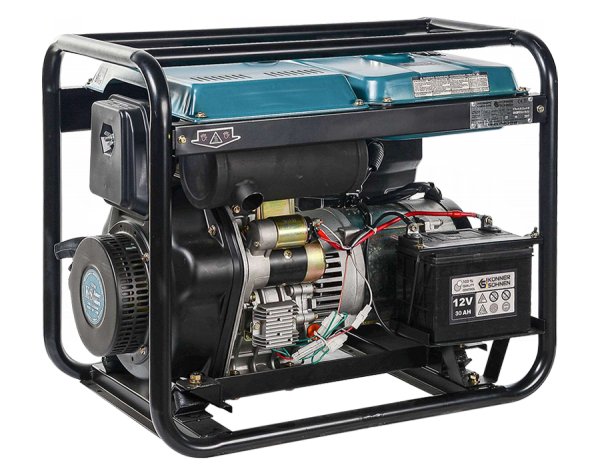 Agregat prądotwórczy diesel K&amp;S Heavy Duty KS 9100HDE-1/3 ATSR 7.5kW