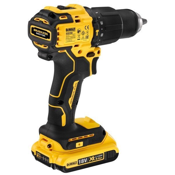 Wkrętarka udarowa Dewalt DCD709D2T 18V 2x2Ah