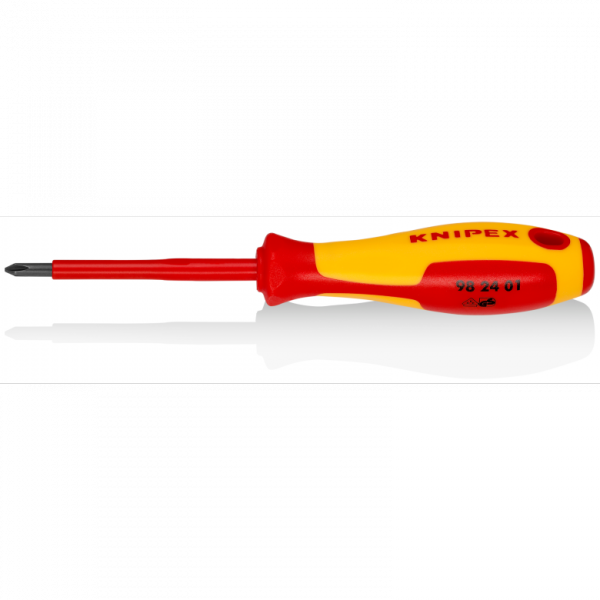 Wkrętak do śrub z gniazdem krzyżowym Knipex 98 24 01