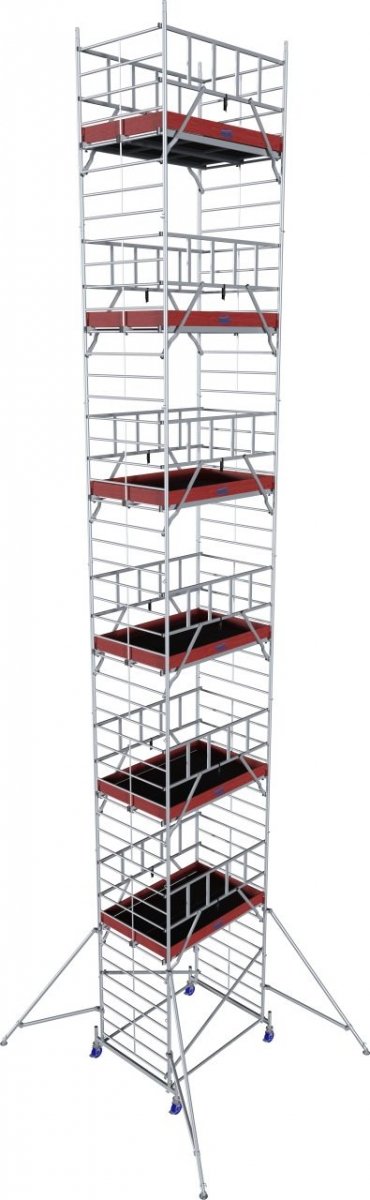 Rusztowanie aluminiowe Protec XXL Krause   945211P  wysokość robocza 14,30m
