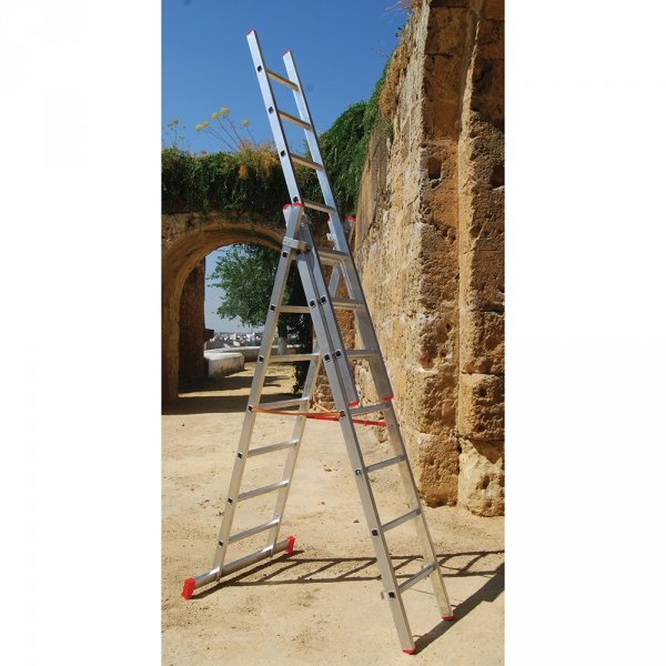 Drabina wielofunkcyjna 3 – elementowa ze stabilizatorem 3X8 Faraone AK250.3
