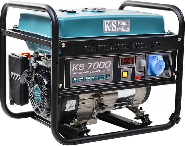 Agregat prądotwórczy benzynowy K&amp;S KS7000 230V 5.5 kW 