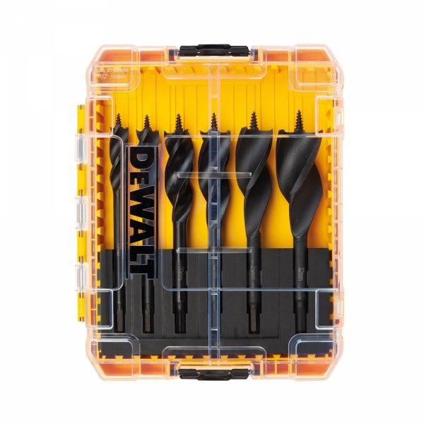 Samowiercące wiertła spiralne do drewna DeWALT DT90238 6 sztuk