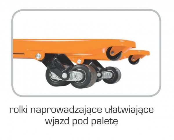Wózek paletowy DRAGON-TRUCK 2,5t PR 2500/1150 G/PT
