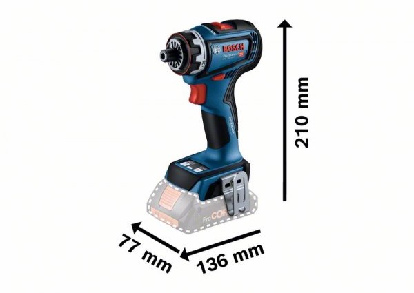 Wiertarko-wkrętarka akumulatorowa Bosch GSR 18V-90 FC Professional