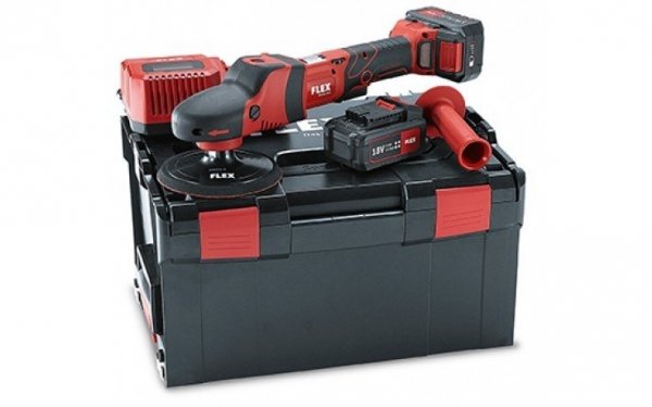 Akumulatorowa polerka rotacyjna Flex PE 150 18.0-EC/5.0 Set 447153