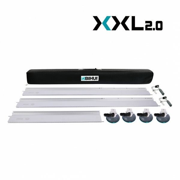 Zestaw system szyn ścisków i przyssawek XXL2.0 BIHUI LFRS5 360cm