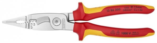  Szczypce do prac elektroinstalacyjnych KNIPEX 13 86 200