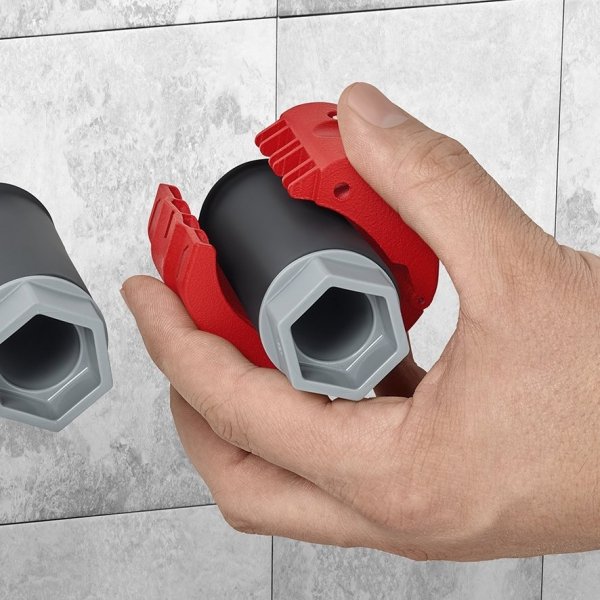 Obcinak do rur z tworzywa sztucznego i tulejek uszczelniających Knipex BiX 90 22 10 BK