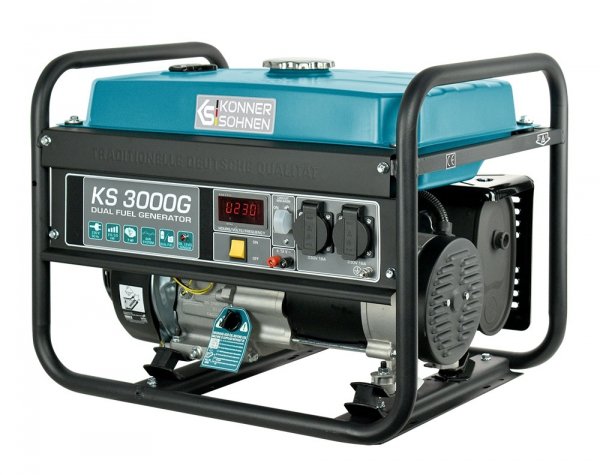 Agregat prądotwórczy benzyna/ LPG K&amp;S KS3000G 230V 3.0 kW 