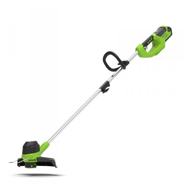 Akumulatorowa podkaszarka żyłkowa GREENWORKS 40V zestaw aku 2Ah + ładowarka GR2101507UA