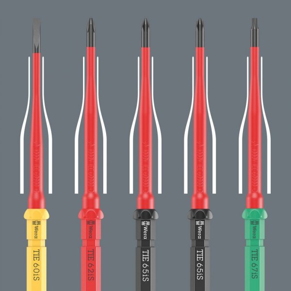 Kraftform Kompakt VDE 17 extra slim 1 Tool Finder, 17 części WERA | 05006612001