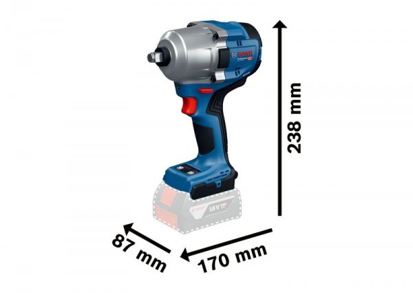 Klucz udarowy Bosch Professional GDS 18V-780