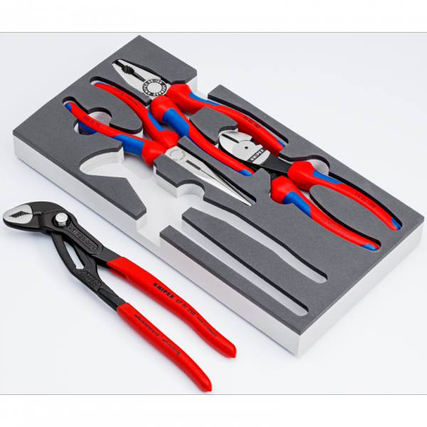 Zestaw 4-częściowy szczypiec ogólnych Knipex 00 20 01 V15