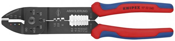 Szczypce do zagniatania Knipex 97 22 240
