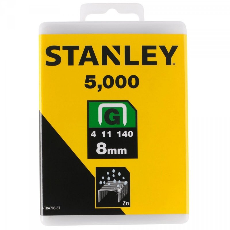 ZSZYWKI Stanley TYPU G 4/11/140 8,0 mm 5000 szt. 1-TRA705-5T