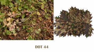Zestaw 50 szt liści do wypełnień ghillie DOT 44