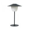 Blomus ANI Bezprzewodowa Lampa LED 2w1 Stołowa/Wisząca 33 cm Magnet (Odcień Grafitowy)