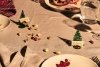 Alessi BARK Zestaw 2 Choinek Świątecznych - Uchwyt na Wizytówki dla Gości - Biały