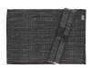 Sodahl SPARKLE Bawełniana Podkładka na Stół pod Talerze 33x48 cm 2 Szt. Czarna ze Srebrnymi Przeszyciami