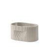 Muuto RIDGE Ceramiczna Doniczka do Kwiatów 13 cm / Beżowa