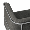 Kristina dam studio MODERNIST Fotel Tapicerowany / Ciemnoszary