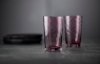 Lyngby Glass VIENNA Szklanki Wysokie 400 ml 4 Szt. / Różowe