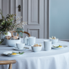 Lyngby Porcelain RHOMBE Filiżanka do Herbaty 390 ml Biała