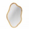 Bloomingville ASHLIE Lustro Ścienne w Rattanowej Ramie 80 cm