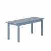 Muuto LINEAR Ławka Ogrodowa / Stalowa 110 cm Niebieska
