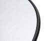 Muubs COPENHAGEN Okrągłe Lustro Ścienne 110 cm / Czarne