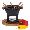 Kela COUNTRY Żeliwny Zestaw do Fondue dla 6 Osób