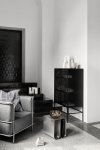Kristina dam studio MODERNIST Fotel Tapicerowany / Ciemnoszary