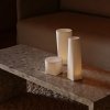 Audo PLINTH Marmurowy Stolik Kawowy 100 cm / Biały Marmur Carrara