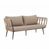 Bloomingville PAVONE Sofa Ogrodowa / Brązowa